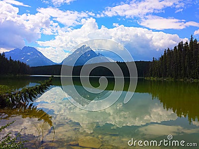 Beautiful Landscape, Leach Lake Stock Photo