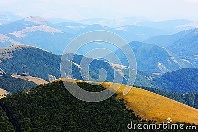 Beautiful Landscapes of the Apennines Stock Photo
