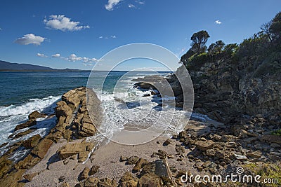 Beautiful lanscape of bermagui in Australia Stock Photo