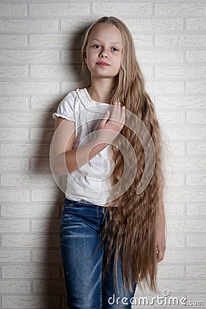 beautiful little girl long hair blonde 53137137 - What Women Asian Need within a Marriage