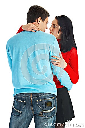 Beautiful loving couple Stock Photo