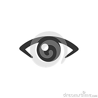 Eye Icon Vector Illustration