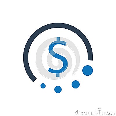 Money Recycle Icon Vector Illustration