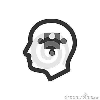 Psychology icon Vector Illustration