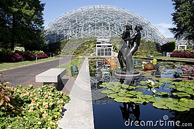 Missouri Botanical Garden in city ST Louis MO USA Editorial Stock Photo