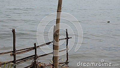 Beautiful Morning Lake Lut Tawar, Gayo Highlands, Central Aceh District, Aceh, Indonesia Stock Photo