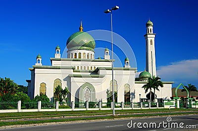 Beautiful mosque of Al-Ameerah Al-Hajjah Mariam Stock Photo