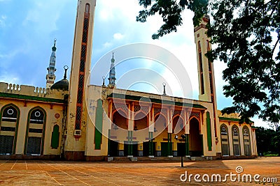 Beautiful mosque in Conakry Stock Photo