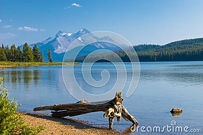 Beautiful mountain lake Stock Photo