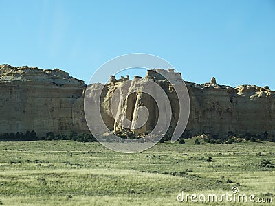Beautiful mountains and rock formats in utah and nevada Stock Photo