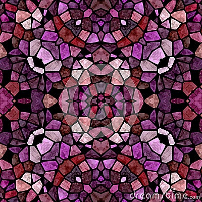 Beautiful multicolor kaleidoscope pattern texture, seamless pattern with many color Stock Photo