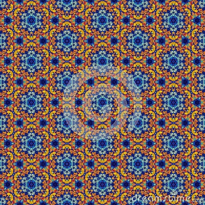 Beautiful multicoloured seamless background pattern design Stock Photo