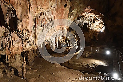 Domica jaskyna, Slovensky kras, Slovakia, UNESCO Stock Photo