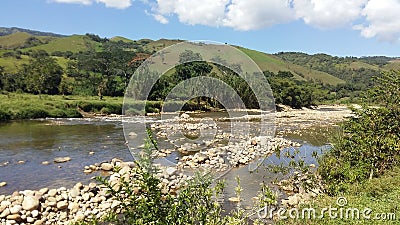 Natural reserve, landscape colombia Stock Photo