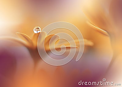 Beautiful Nature Background.Abstract Wallpaper.Celebration.Holidays.Artistic Spring Flowers.Art Design.Golden Color.Summer,love. Cartoon Illustration