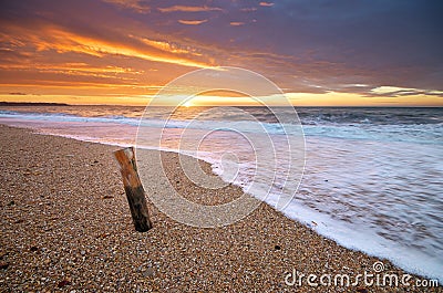 Beautiful nature seascape. Stock Photo