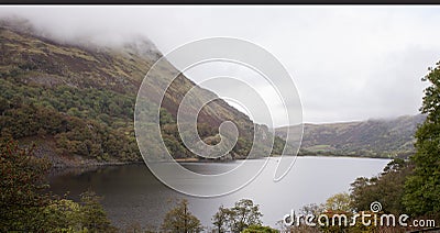 Beautiful Nature UK snowdon lake Stock Photo