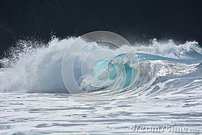 Beautiful ocean swell Stock Photo