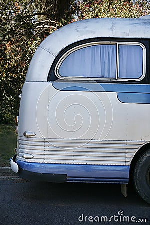 Beautiful old bus Stock Photo