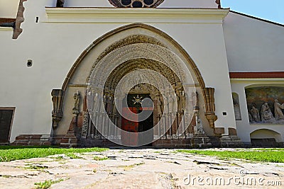 Beautiful old monastery Porta Coeli. Predklasteri u Tisnova Czech Republic Stock Photo
