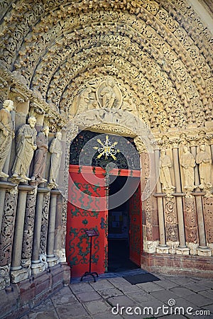 Beautiful old monastery Porta Coeli. Predklasteri u Tisnova Czech Republic Stock Photo