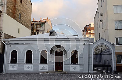 Beautiful old orthodox jewish temple (synagogue),Odessa,Ukraine Stock Photo