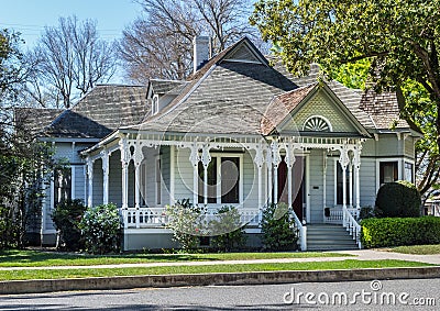 Beautiful old Victorian Home Stock Photo