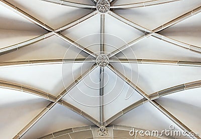 beautiful ornament ceiling background Stock Photo