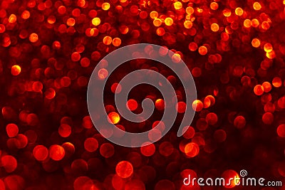 Beautiful overlay red bokeh light texture. Stock Photo