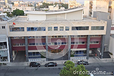 The beautiful Overview City Centre Limassol in Cyprus Editorial Stock Photo