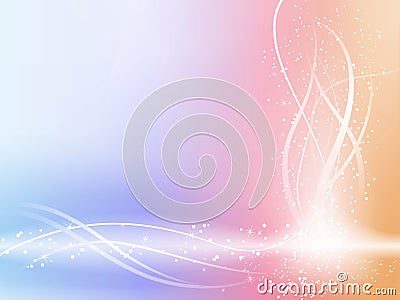 Beautiful Pastel Background Vector Illustration