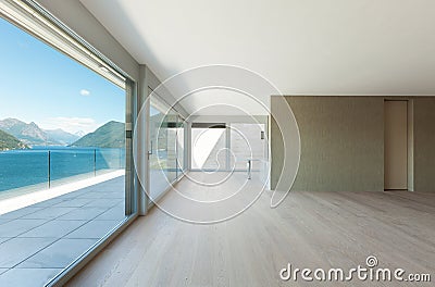 Beautiful penthouse, interior Stock Photo