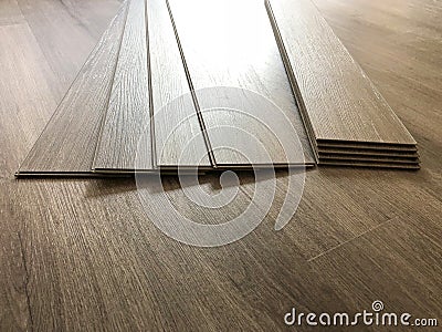 Hardwood floor Stock Photo