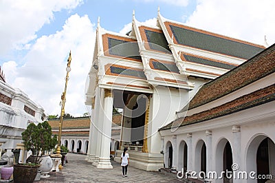 Beautiful Phra Pathom Chedi Thailand. Editorial Stock Photo