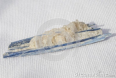 Beautiful piece of Blue Kyanite Stock Photo