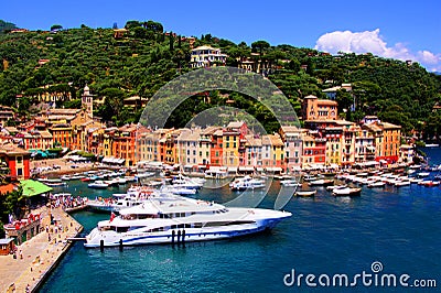 Beautiful Portofino Stock Photo