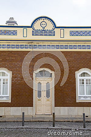 beautiful portuguese house details Editorial Stock Photo