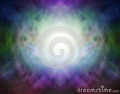 Beautiful Pranic Spiritual Energy Formation Background Stock Photo