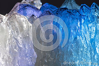 Beautiful rare precious stones from the mountains. Stock Photo