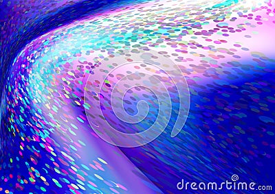 Beautiful colorful blurry motion background Stock Photo