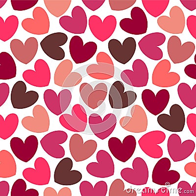 Beautiful romantic seamless pattern Vector Illustration