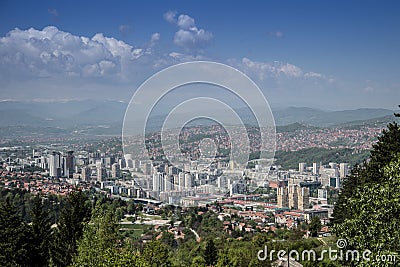 Beautiful Sarajevo Stock Photo