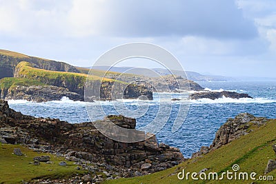 Beautiful scottish panorama Stock Photo
