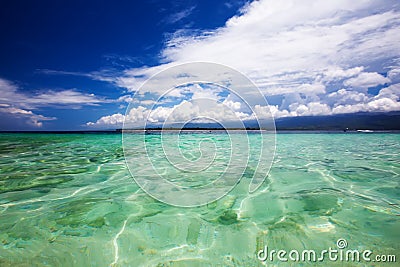 Beautiful sea and coastlines, tropic Stock Photo