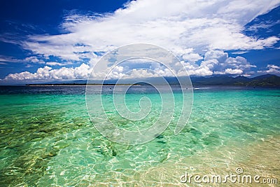 Beautiful sea and coastlines, tropic Stock Photo