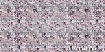 Beautiful Seamless Pink Marble Texture Patten Background Wallpaper Stock Photo
