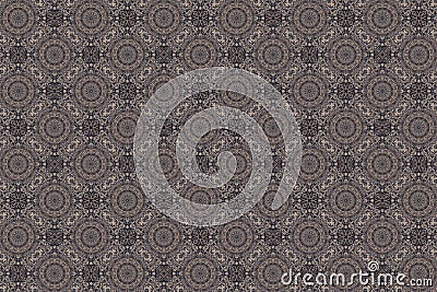 Brown abstract elegant backgroudn with round shape Stock Photo