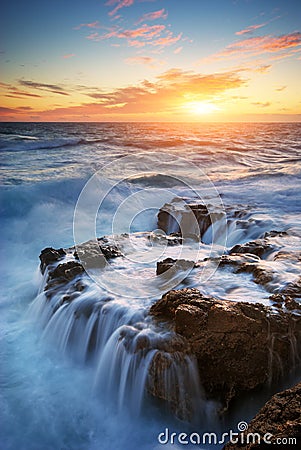 Beautiful seascape Stock Photo
