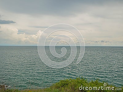 Beautiful Seascape in the Khao Laem Ya Nation Sea cape Stock Photo