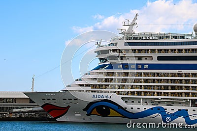 Beautiful Ships and Cruise Liners Editorial Stock Photo